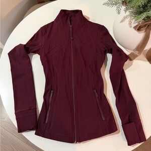 Lululemon Define Jacket Nulu Garnet